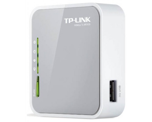 ROUTER WIFI MOVIL 3G/4G TP-LINK MR3020 PARA USB 3G/4G WIFI 300MB 2 ANTENAS DESMONTABLES