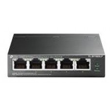 TP-LINK TL-SF1005LP switch No administrado Fast Ethernet (10/100) Energía sobre Ethernet (PoE) Negro