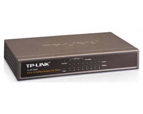 SWITCH TP-LINK 8 PORT 10/100 POE