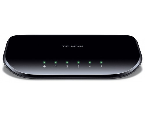 TP-LINK TL-SG1005D switch No administrado Gigabit Ethernet (10/100/1000) Negro