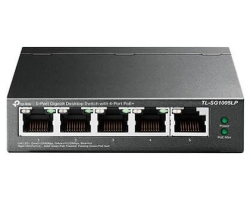 SWITCH TP-LINK 5-PORT GIGABIT DESKTOP SWITCH WITH  4-PORT POE+