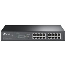 SWITCH TP LINK TL-SG1016PE / EASY SMART 16x1G (8xPOE+), 110W