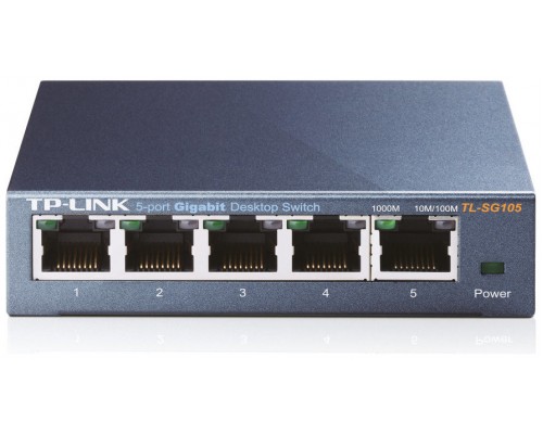 TP-LINK TL-SG105 switch No administrado Negro