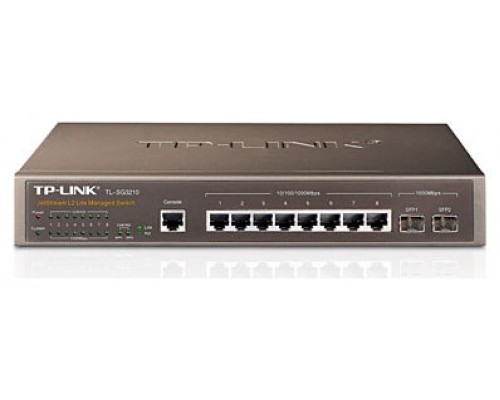 SWITCH TP LINK OMADA TL-SG3210 / L2, 8x1G, 2xSFP