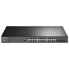 TP-LINK TL-SG3428XMP switch Gestionado L2+ Gigabit Ethernet (10/100/1000) Energía sobre Ethernet (PoE) Negro