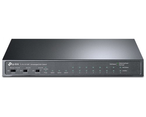 TP-Link TL-SL1311MP Switch 8x10/100 PoE+ 2xGbE