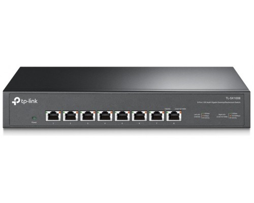 TP-Link TL-SX1008 switch No administrado 10G Ethernet (100/1000/10000) Negro