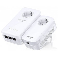 POWERLINE WIFI TP-LINK AV1200 KIT 2UDS 3 PORT CON ENCHUFE