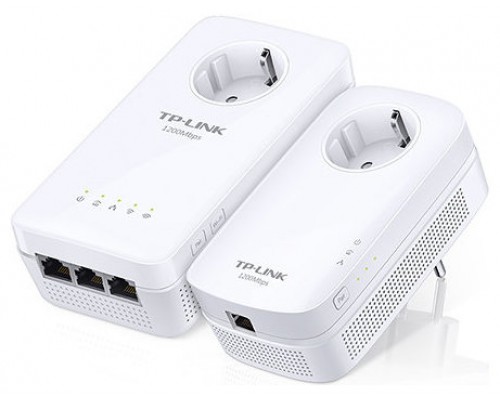 POWERLINE WIFI TP-LINK AV1200 KIT 2UDS 3 PORT CON ENCHUFE