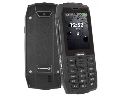 Telefotelefono movil rugerizado hammer 4 black