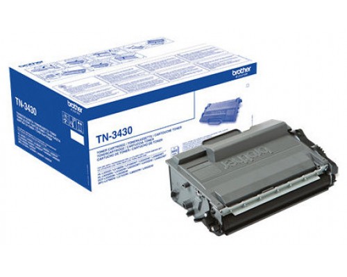 Toner brother tn3430 negro 3000 paginas