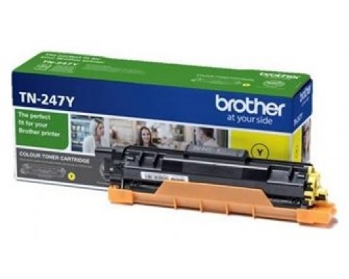 Toner brother tn247y amarillo 2300 páginas