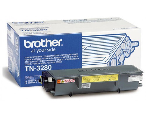 Brother TN-3280 cartucho de tóner 1 pieza(s) Original Negro