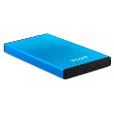 CAJA EXTERNA TOOQ TQE-2527BL 2,5" 9,5 MM SATA USB 3.0/3.1 AZUL