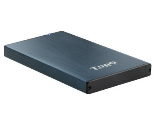 CAJA EXTERNA TOOQ TQE-2527PB 2,5" 9,5 MM SATA USB 3.0/3.1 AZUL