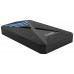 CAJA EXTERNA TQE-2550BL 2,5" 9,5 MM SATA USB 3.0/3.1 LED AZUL