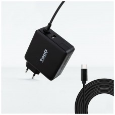 CARGADOR PORTATIL TOOQ USB-C PD3.0 65W NEGRO