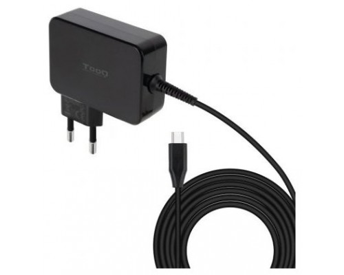 Tooq Cargador portatil GAN USB-C PD 90W Negro