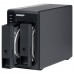 QNAP TR-002 unidad de disco multiple Negro