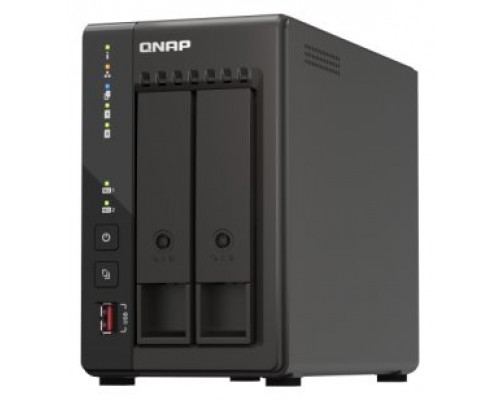 QNAP TS-253E NAS Torre Ethernet Negro J6412