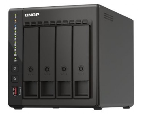 QNAP TS-453E NAS Torre Ethernet Negro J6412