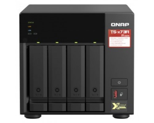 QNAP TS-473A NAS Torre Ethernet Negro V1500B