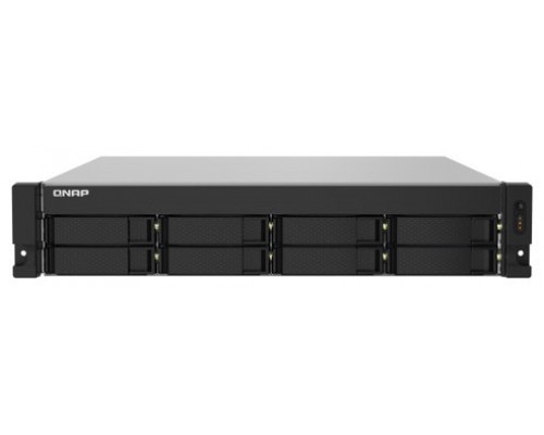 QNAP TS-832PXU NAS Bastidor (2U) Ethernet Aluminio, Negro AL324