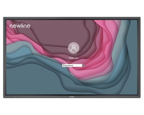 NEWLINE NAOS IP+ TT-8621IP - MONITOR TACTIL 86" CAPAC., 20 PTOS., 4K , 178º ANG. VISION, NO ANDROID IDEAL ENTORNOS MAX. SEG., OPS OPC., USB-C 65W, ENTRADA SDM, SALIDA ALIM. 180W  5 AÑOS ON SITE (REINSTALACION)
