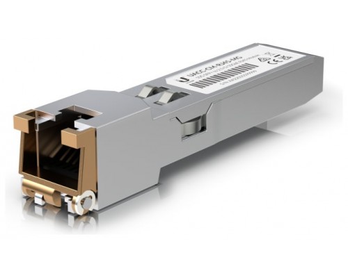 MODULO SFP+ UBIQUITI UACC-CM-RJ45-MG UFIBER TRANSCEIVER