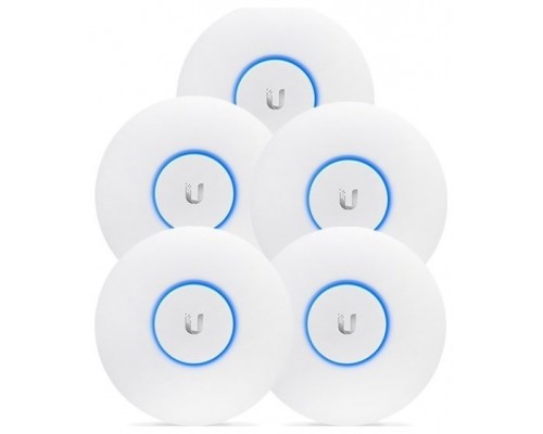 UBIQUITI UAP-AC-HD-5 UNIFI ACCESS POINT AC HD, 5-PACK, AC1700, MU-MIMO 4X4, POE+, 25DBM