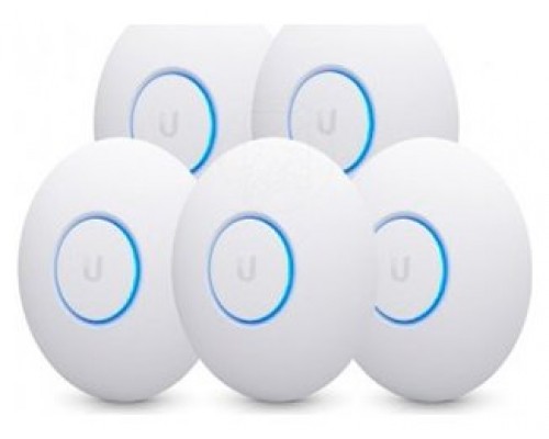 UBIQUITI UAP-NANOHD-5 UNIFI NANO HD ACCESS POINT 5-PACK, AC 2000MBPS, 4X4 MU-MIMO, 1XGE, 26DBM