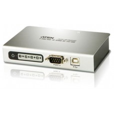 ATEN Conversor USB a 4 puertos RS-232