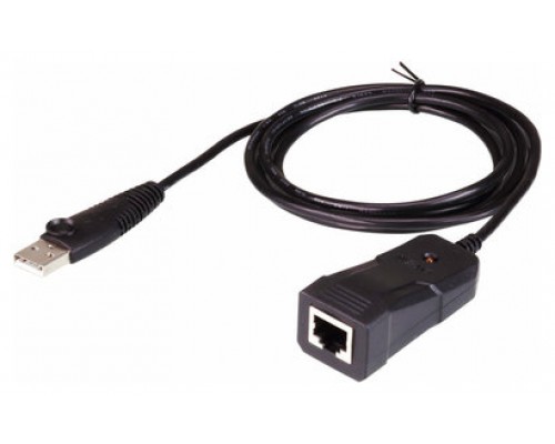 Aten UC232B-AT adaptador de cable USB RJ-45 (RS-232) Negro