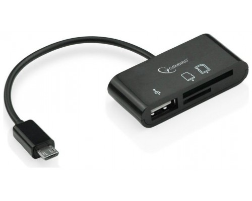 LECTOR TARJETA GEMBIRD MICRO USB SMARTPHONES TABLETS