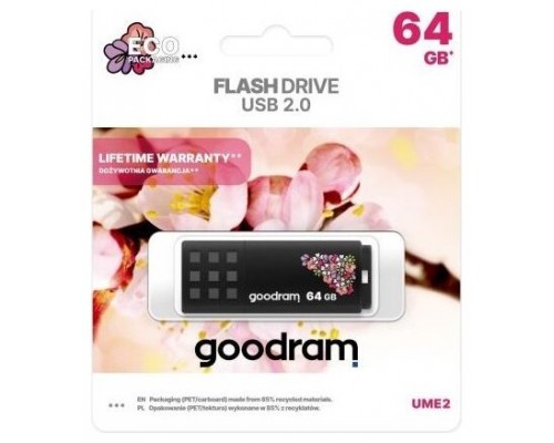 Memoria usb 2.0 goodram 64gb ume