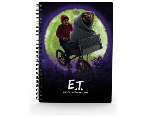 Libreta efecto 3d bici elliot e.t.