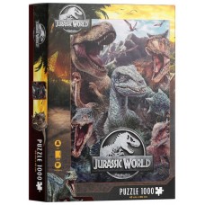 Puzle 1000 poster compo varios jurassic