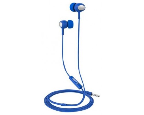 CELLY AURICULARES UP500 JACK 3 5 STEREO CON MICROFONO AZUL