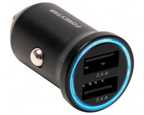 Cargador 2 x USB  Fonestar de coche