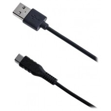 CELLY CABLE USB A TIPO C 2METROS NEGRO