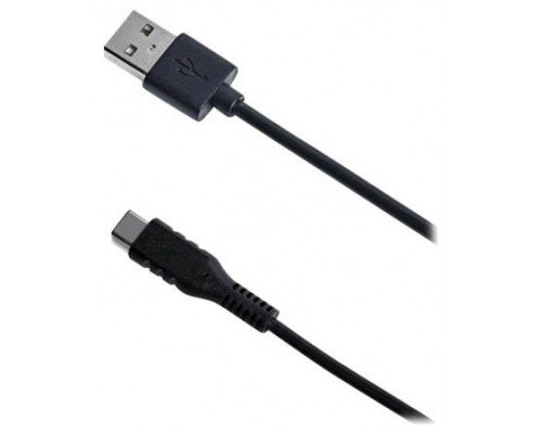 CELLY CABLE USB A TIPO C 2METROS NEGRO