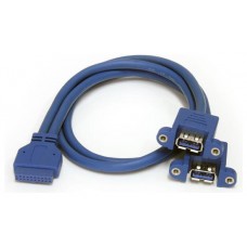 CABLE USB 3.0 2 PUERTOS PANEL  CABL