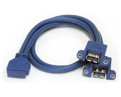 CABLE USB 3.0 2 PUERTOS PANEL  CABL