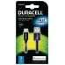 CABLE DURACELL USB-LIGHTNING NEGR