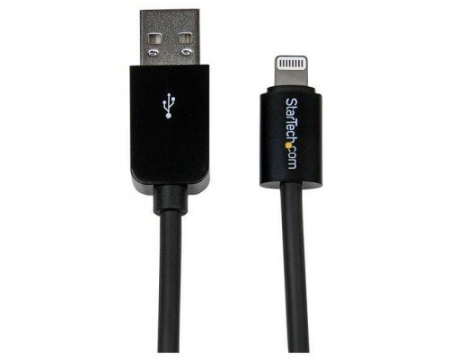 CABLE 2M LIGHTNING A USB NEGRO