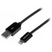 CABLE 2M LIGHTNING A USB NEGRO