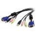 CABLE KVM 18M USB VGA AUDIO    CABL