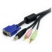 CABLE KVM 18M USB VGA AUDIO    CABL