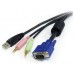 CABLE KVM 18M USB VGA AUDIO    CABL