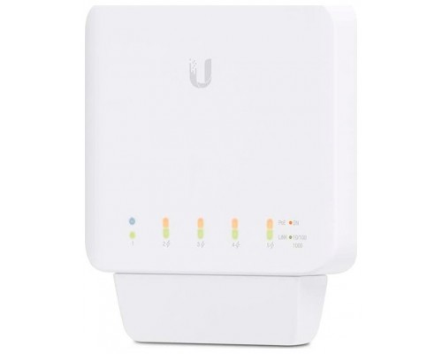 SWITCH UBIQUITI USW-FLEX UNIFI SWITCH FLEX 5 POE INTERIOR Y EXTERIOR